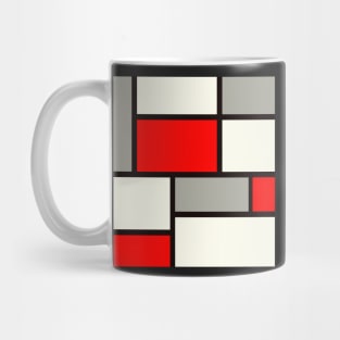 retro Mondrian design Mug